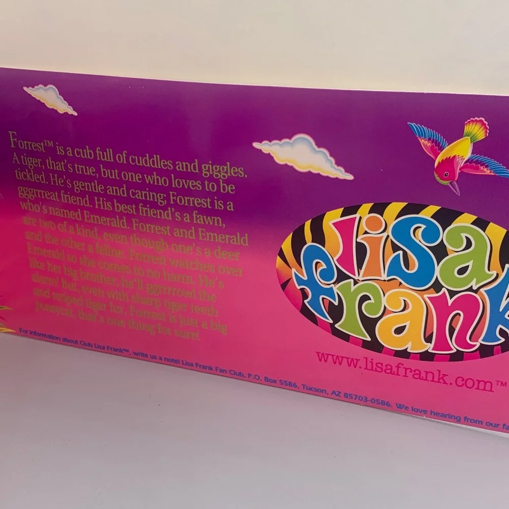 Lisa Frank 2 Pocket School Folder “Forrest